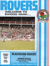 Blackburn Rovers v Wimbledon
