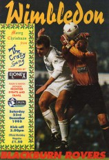 Wimbledon v Blackburn Rovers