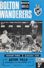 Bolton Wanderers v Aston Villa