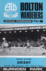 Bolton Wanderers v Leyton Orient