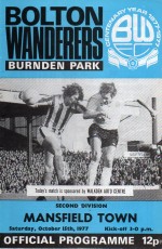 Bolton Wanderers v Mansfield Town