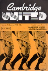 Cambridge United v Bolton Wanderers