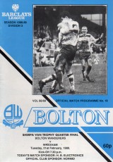 Bolton Wanderers v Wrexham