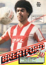 Brentford v Oxford United