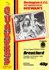 Darlington v Brentford