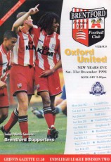Brentford v Oxford United