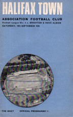 Halifax Town v Brighton & Hove Albion