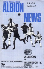 Brighton & Hove Albion v Hillingdon Borough