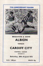 Brighton & Hove Albion v Cardiff City