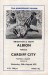 Brighton & Hove Albion v Cardiff City
