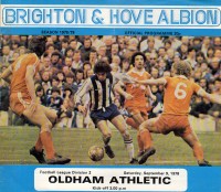 Brighton & Hove Albion v Oldham Athletic