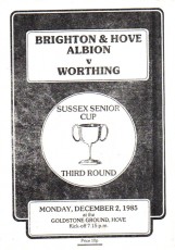 Brighton & Hove Albion v Worthing