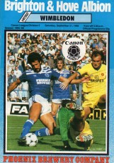 Brighton & Hove Albion v Wimbledon