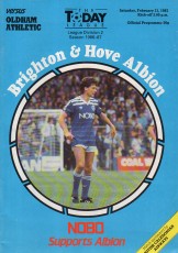 Brighton & Hove Albion v Oldham Athletic