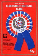 Aldershot Town v Brighton & Hove Albion