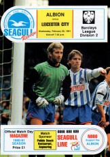 Brighton & Hove Albion v Leicester City