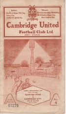 Cambridge United v Cambridge City