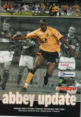 Cambridge United v Rushden & Diamonds