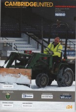 Cambridge United v Eastbourne Borough