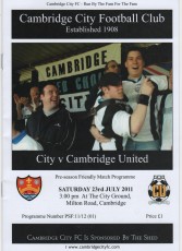 Cambridge City v Cambridge United