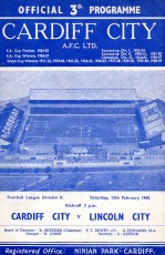 Cardiff City v Lincoln City