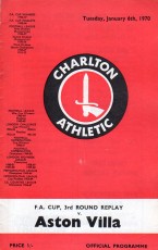 Charlton Athletic v Aston Villa