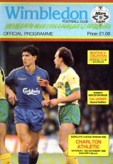 Wimbledon v Charlton Athletic