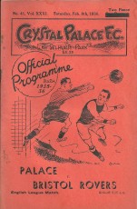 Crystal Palace v Bristol Rovers