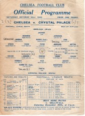 Chelsea v Crystal Palace