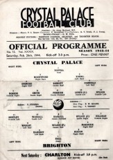 Crystal Palace v Brighton &amp; Hove Albion