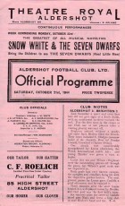 Aldershot Town v Crystal Palace