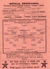 Tottenham Hotspur v Crystal Palace