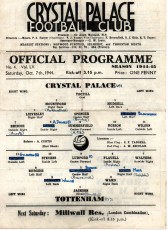 Crystal Palace v Tottenham Hotspur