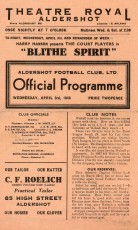 Aldershot Town v Crystal Palace