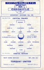 Crystal Palace v Bristol Rovers