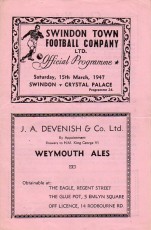 Swindon Town v Crystal Palace