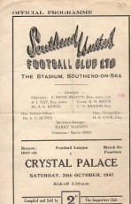 Southend United v Crystal Palace