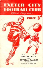 Exeter City v Crystal Palace