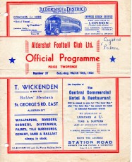 Aldershot Town v Crystal Palace