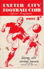 Exeter City v Crystal Palace