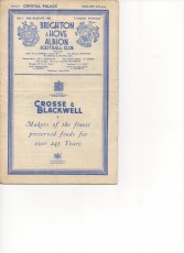 Brighton & Hove Albion v Crystal Palace