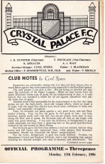 Crystal Palace v Rotherham United
