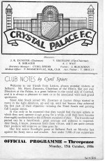 Crystal Palace v Leyton Orient