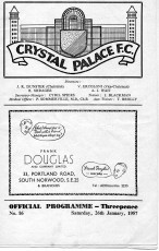 Crystal Palace v Plymouth Argyle