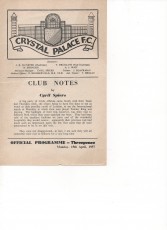 Crystal Palace v Fulham