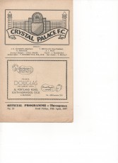 Crystal Palace v Brighton & Hove Albion