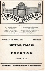 Crystal Palace v Everton