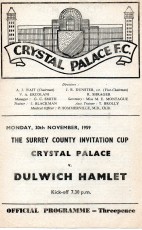 Crystal Palace v Dulwich Hamlet