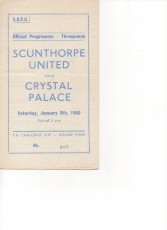 Scunthorpe United v Crystal Palace
