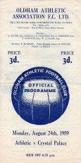 Oldham Athletic v Crystal Palace